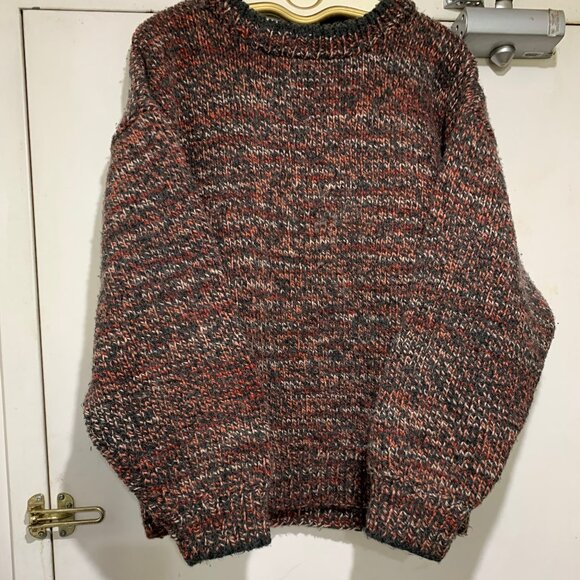 HANDMADE KNITTED CHUNKY WOOL SWEATERS SIZE L/XL - Picture 8 of 10